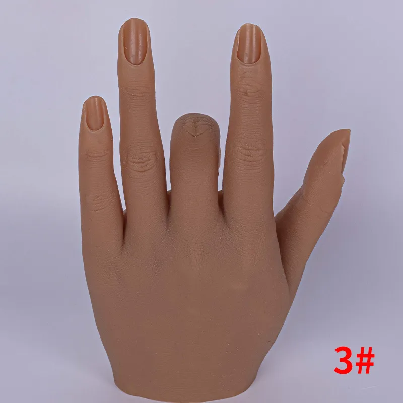 Silicone Practice Hand for Acrylic Nails, Mannequin Hands for Nails  Practice with Adjustable Bracket, Life Size Fake Hand for DIY Nails/Nail  Art Beginners/Nail Salon Artists - Yahoo Shopping