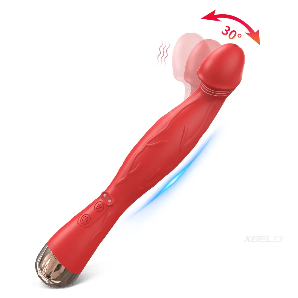 Vuxen leksaker g spot vibrator för kvinnor klitoris stimulator masturbator dildo vagina kvinnlig finger vred sex vuxna varor 230911