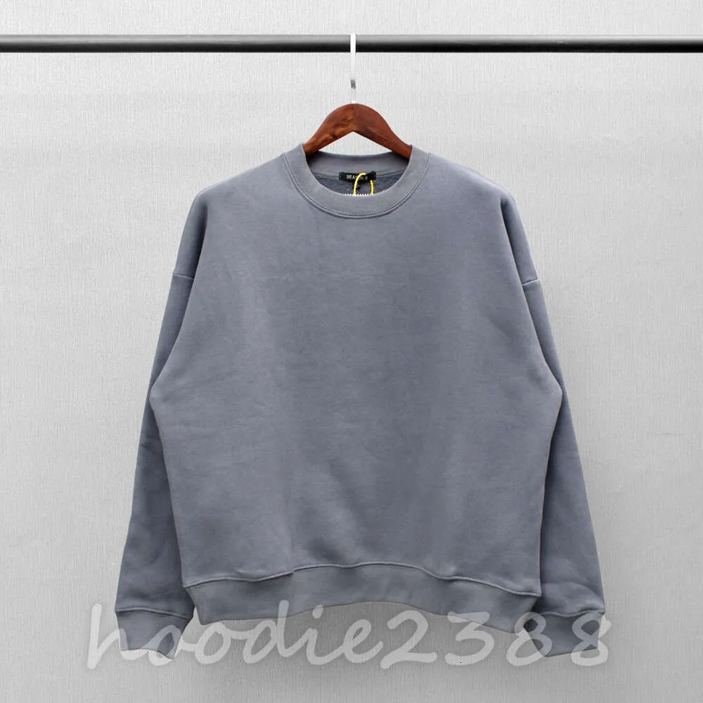 KYE Meichao High Street sechste Staffel Kokosnuss-Rundhalsausschnitt und lockerer Paar-Hoodie aus Samt für Männer, lässig und bequem, einfarbiger Hoodie. Dunkler Hoodie 1602-5