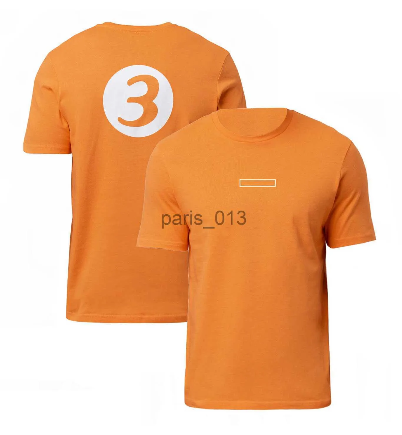 Otra ropa 2022F1 Camiseta Fórmula 1 Camisa Traje de carreras Manga corta Verano Hombres Damas Coche Camiseta Secado rápido Top Equipo de carreras Uniforme personalizado X0912
