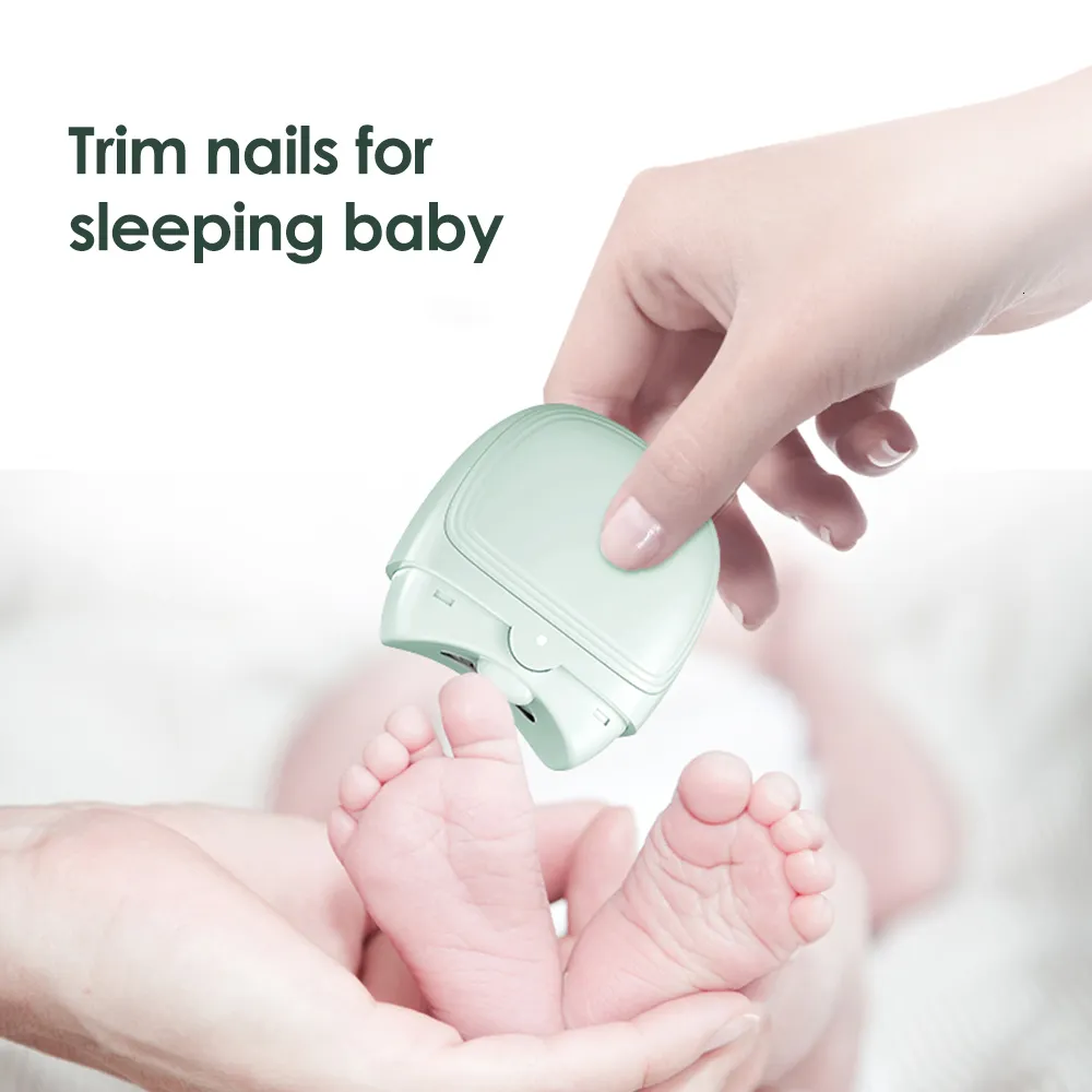 Green Lion Baby Nail Electric Trimmer - Blue