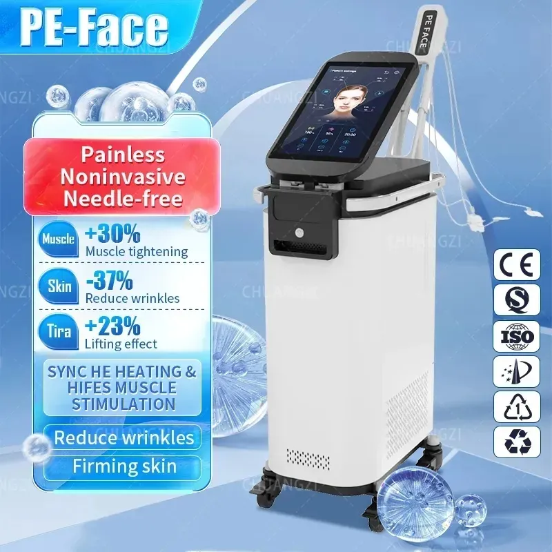 PE-Face Reduce Wrinkles Skin Tightening Face Lift Wrinkle Removal Heat Energy Output and Strong Pulsed Magnetic 2023 Product