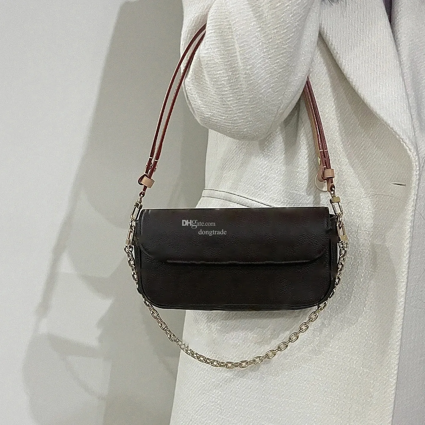 Bolsa designer sacos de ombro bolsa de luxo das mulheres bolsas moda requintado namorada presente clássico compras crossbody