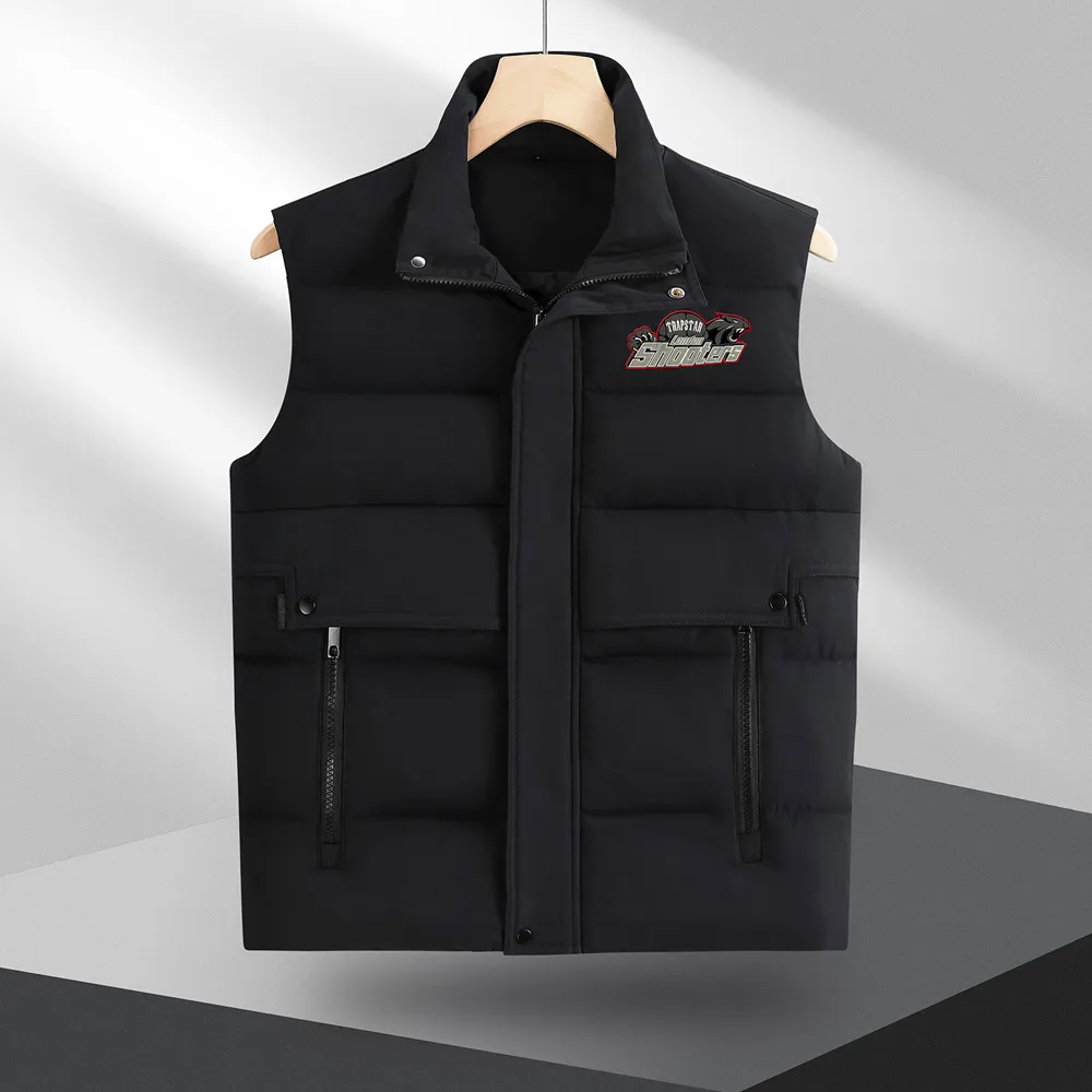 ジャケット・アウター Trapstar down vest-black Trapstar down vest-black