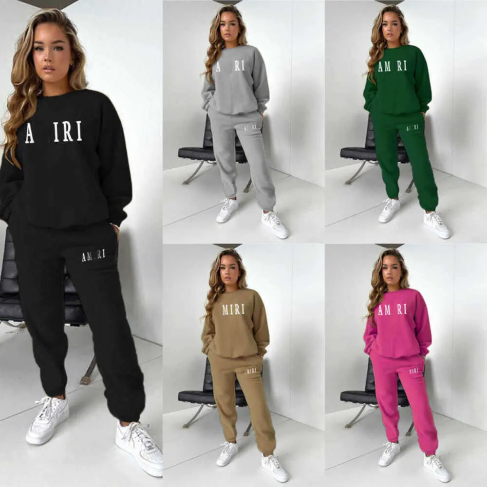 Tute firmate Plus Size Due pezzi Donna Set Top e pantaloni Tuta da donna Abbigliamento Casual 2 pezzi Completo sportivo Tute da jogging Tute 4xl 5xl