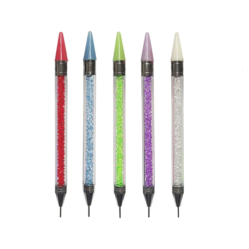 Rhinestones Painting Tool dual Heads Acrylic Dotting Wax Pen