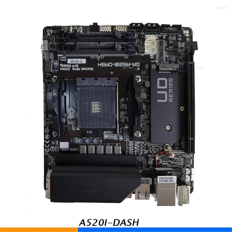 Материнские платы GA-A520I-DASH для настольных материнских плат GIGABYTE A520I-DASH DDR4 MINI-ITX с поддержкой 4000 G