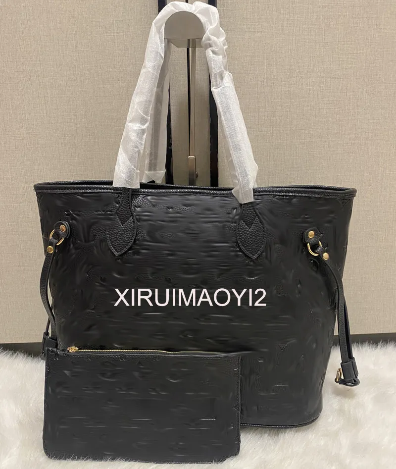 Luxurys designers handväskor kvinnors axelväska nåd Totes shopping crossbody väskor prägla blomma läder plånbok lady clutch handväska