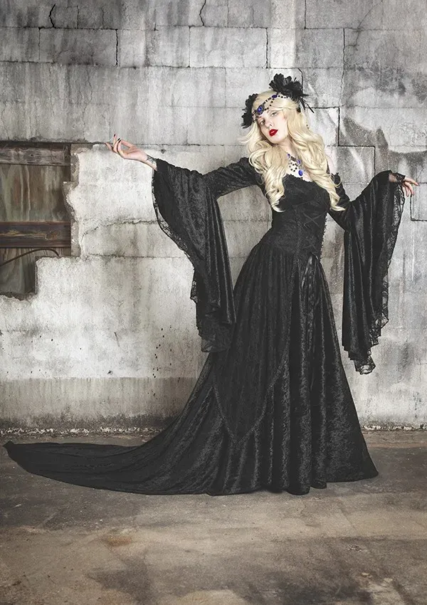 Gothic style prom dresses top