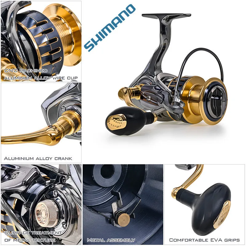 Original Shimano Fly Fishing Reel With Spinning Wheel And Sea Pole Rod Gear  230912 From Hu09, $23.11