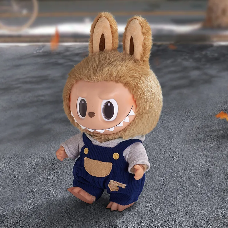 Action Figures POP MART Labubu Time To Chill Vinyl Doll Toys