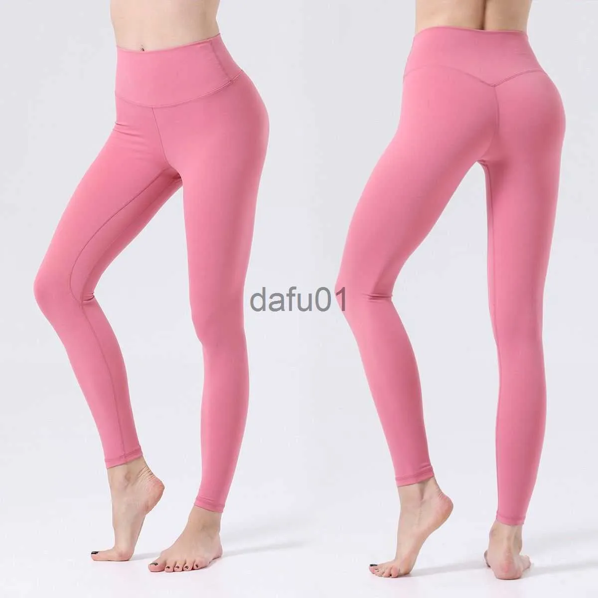 Active Pants Lu Align Lu Girl Long Yoga Wunder Train Trousers Running Tight Yogas Pants Women Elasticity Sport Leggings träning Slim Ninth Pant Fitness full längd x