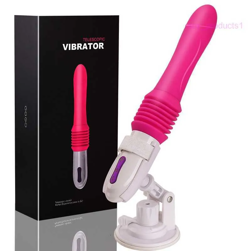 sex massagerMengqi automatic pulling and inserting telescopic gun machine female masturbator vibration stimulation massage stick