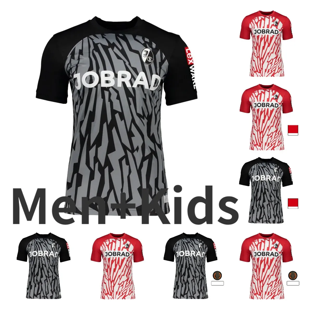 23 24 GRIFO SC Freiburg Soccer Jersey Home Away Kyereh Weisshaupt Ginter Keitel 2023 2024 GREGORITSCH Maillots de pied Hommes Enfants Holer Kubler Eggestein Football Shirt