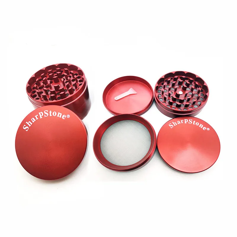Wholesale 4layer 63mm Grinder Zinc Alloy Herb Grinders Smoking