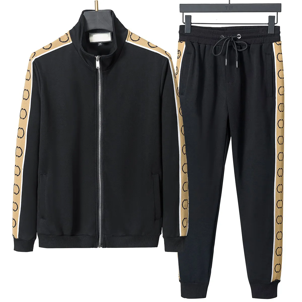 Diseñador para hombre Chándal con capucha y pantalones Marca de lujo Traje deportivo Manga larga con capucha Para hombre Moda para mujer Deporte Gimnasio Tops Ropa Ropa Z12