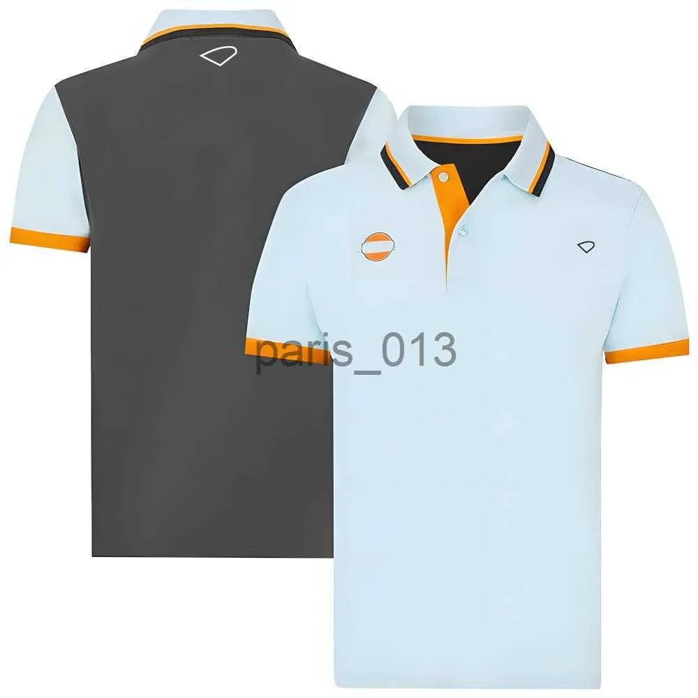 Autres vêtements Vente chaude F1 travail costume de course voiture équipe personnalisée t-shirt à manches courtes style ventilateur polyester matériau à séchage rapide x0912