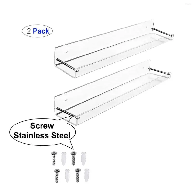 Frames Acrylic Wall Mount Shelf Display Rack Holder For Action Figures