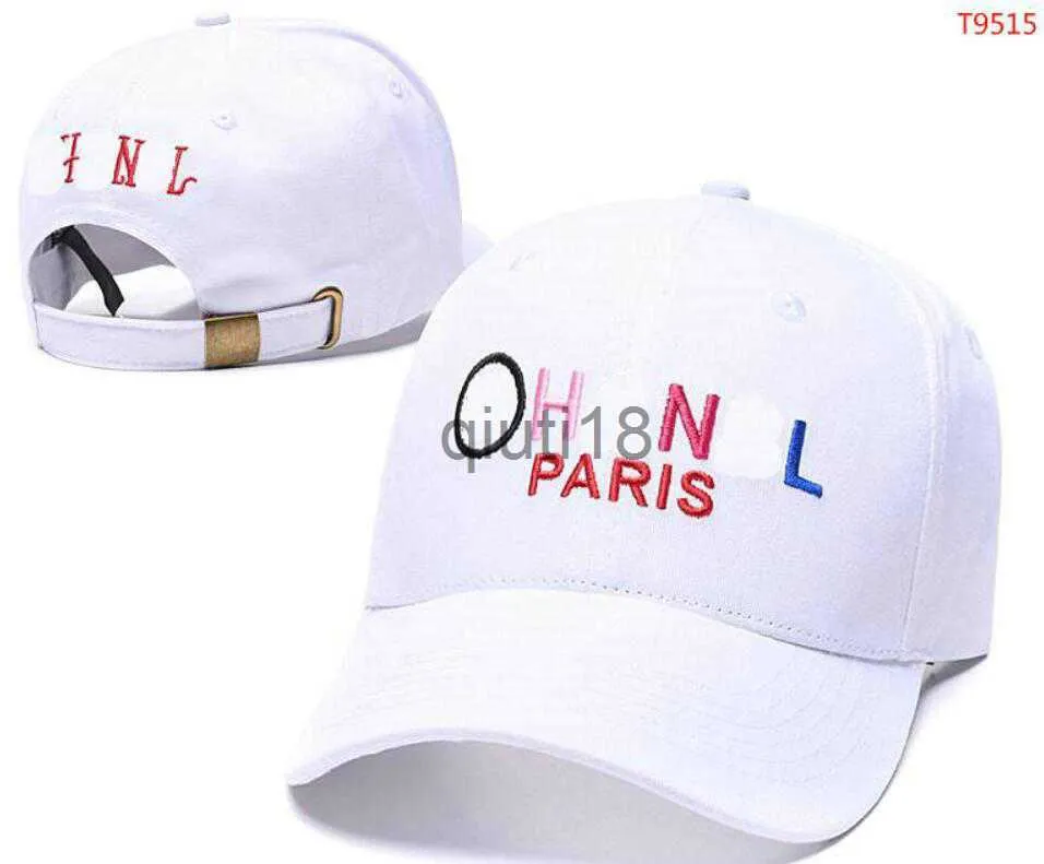 Bollmössor lyxig designer hatt varumärke Italien Paris broderad baseball cap kvinnlig sommar avslappnad casquette hundra ta solskydd sol hat a13 x0912