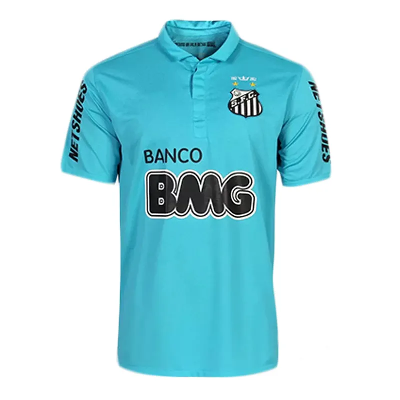 NEYMAR JR 2012 2013 Santos retro voetbalshirts 11 12 13 Ganso Elano Borges Felipe Anderson vintage klassieke voetbalshirts