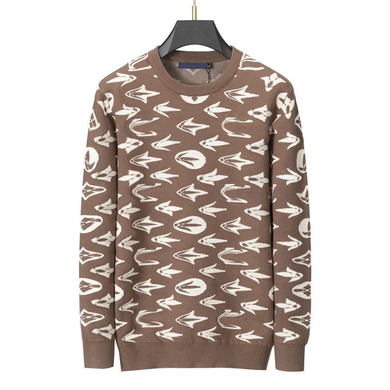 Maglioni Firmati Da Uomo Petto Logo Distintivo Ricamato Felpe Con