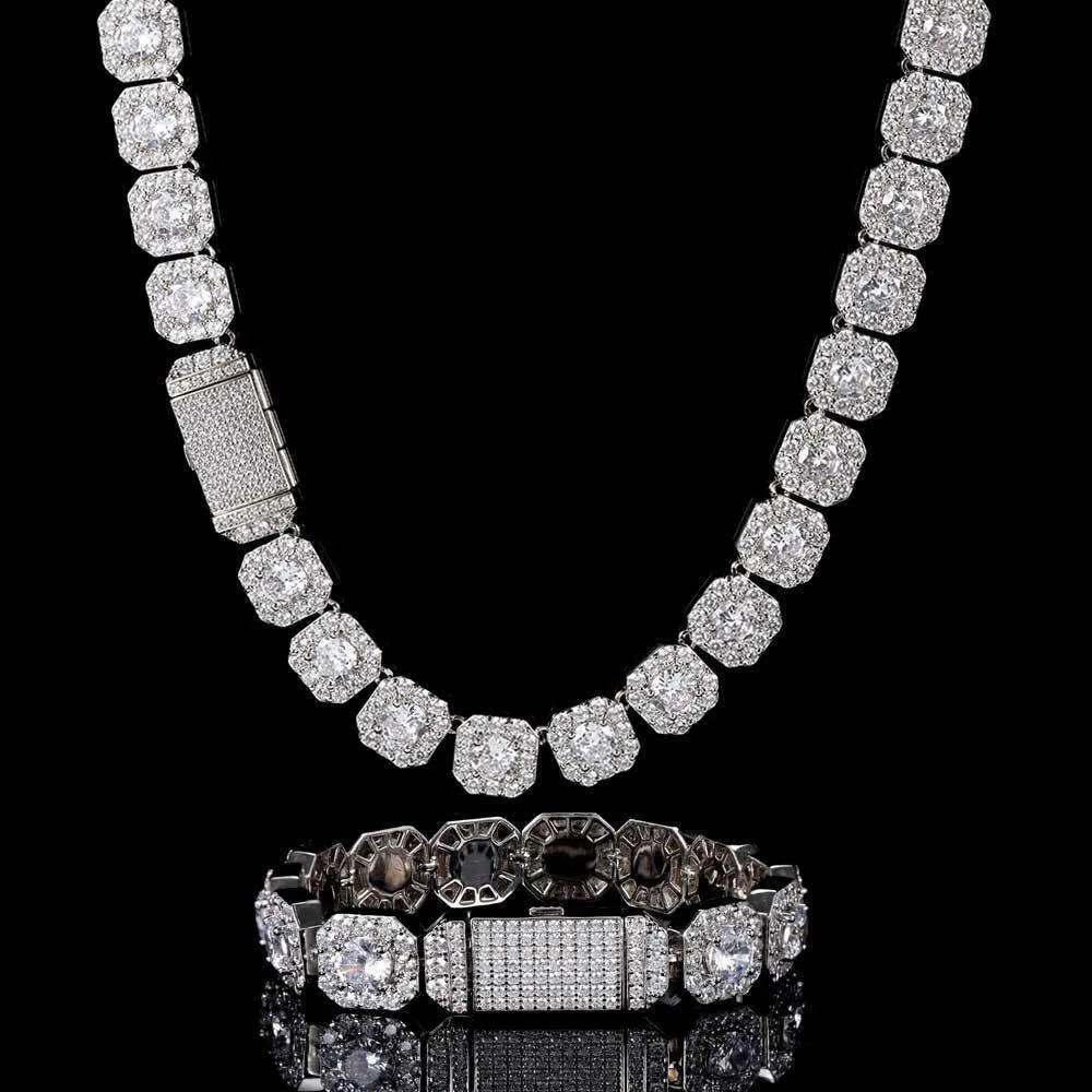 PROMO SET] Diana Champagne Diamond Necklace Bracelet Earrings Set - ROSCE  Jewelers