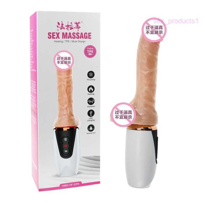 sex massagerTibe Cannon King Masturbation Device for Women Automatic Insertion Heating Telescopic Vibration Adult Sexual Products