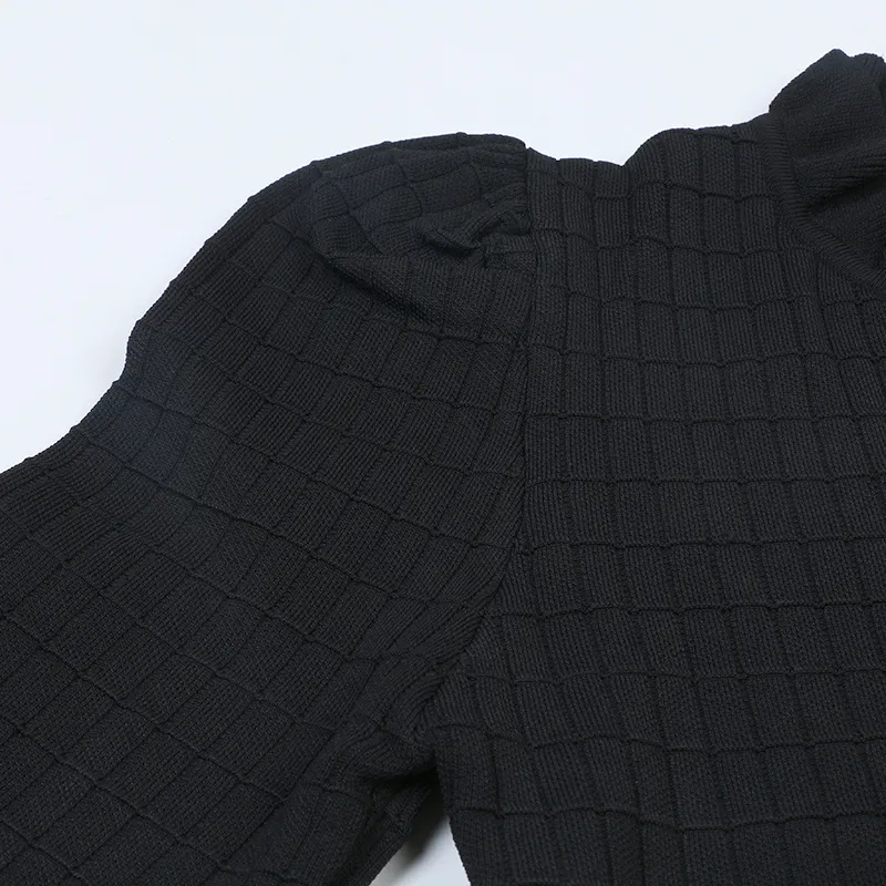 905 2023 outono marca mesmo estilo camisola manga longa tripulação pescoço cardigan branco preto moda roupas femininas de alta qualidade mingmei