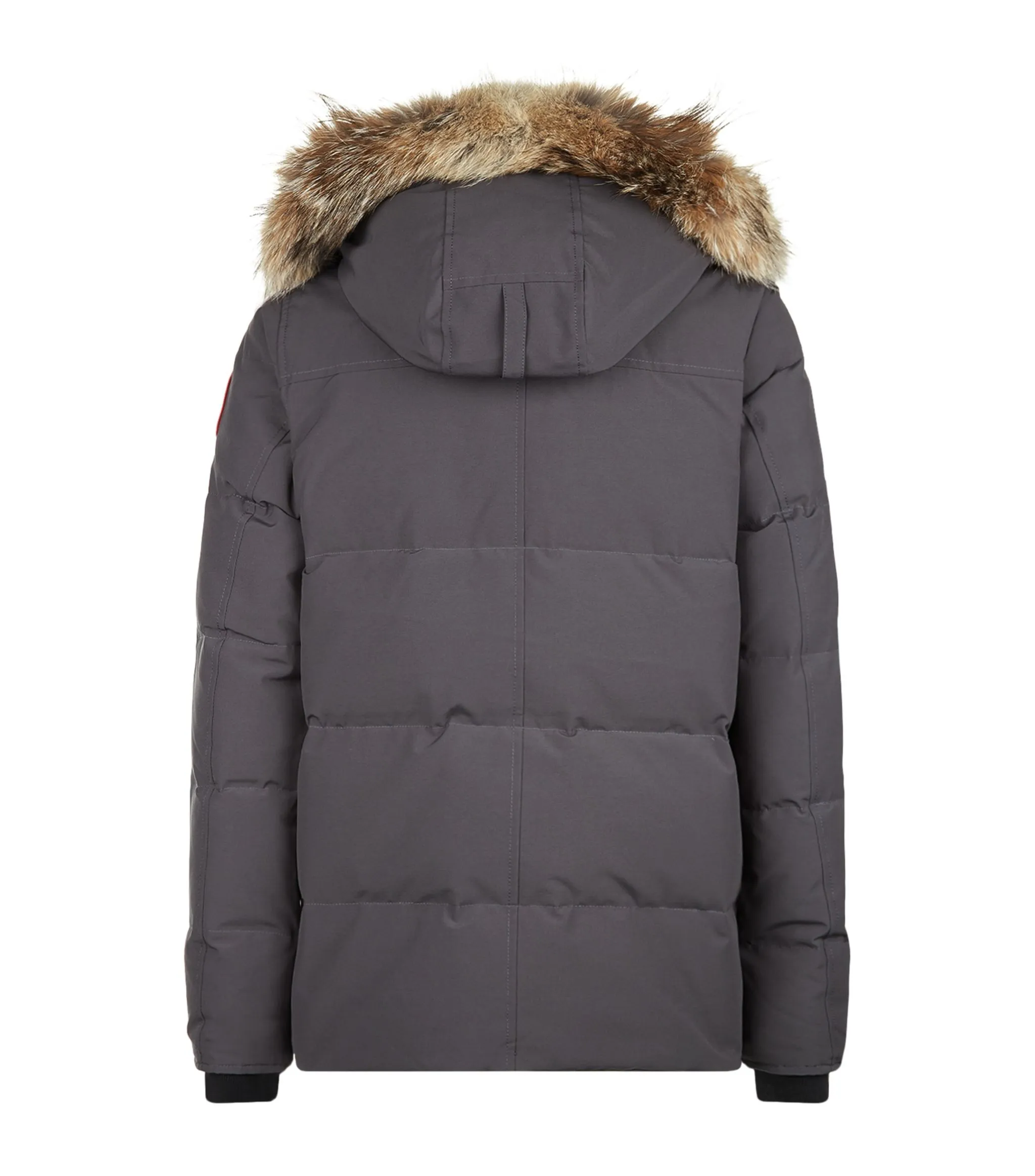 Box Canada Pufferjacken Männer Designer Real Coyote Fell Outdoor Wyndham Windbreaker Jassen Oberbekleidung Kapuze mit VierRure Manteau Down Jacke Coat Jacke