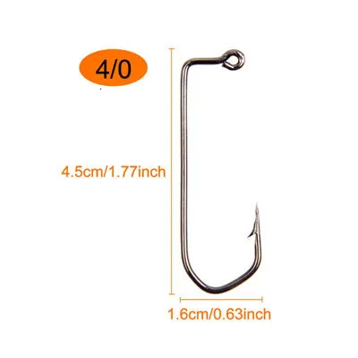 Fishing Hooks lot Aberdeen Jig High Carbon Steel Hook Barbed 90 Degree For  Crankhook Worm Lure 230912 From 10,03 €