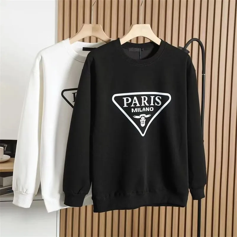 Heren Pullover Designer Letter Printing Sweatshirt Basic Paarstijl Grote Mode Franse Parijs Ronde Hals Top M-3XL