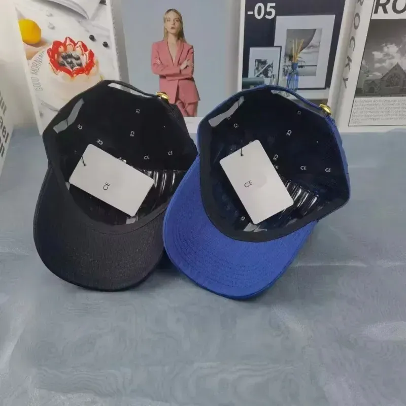 Canvas borduur pet baseball cap mode dames heren designer hoed zonbestendige ingerichte trucker hoed katoen lente zomer capsmens-3 CXG9123