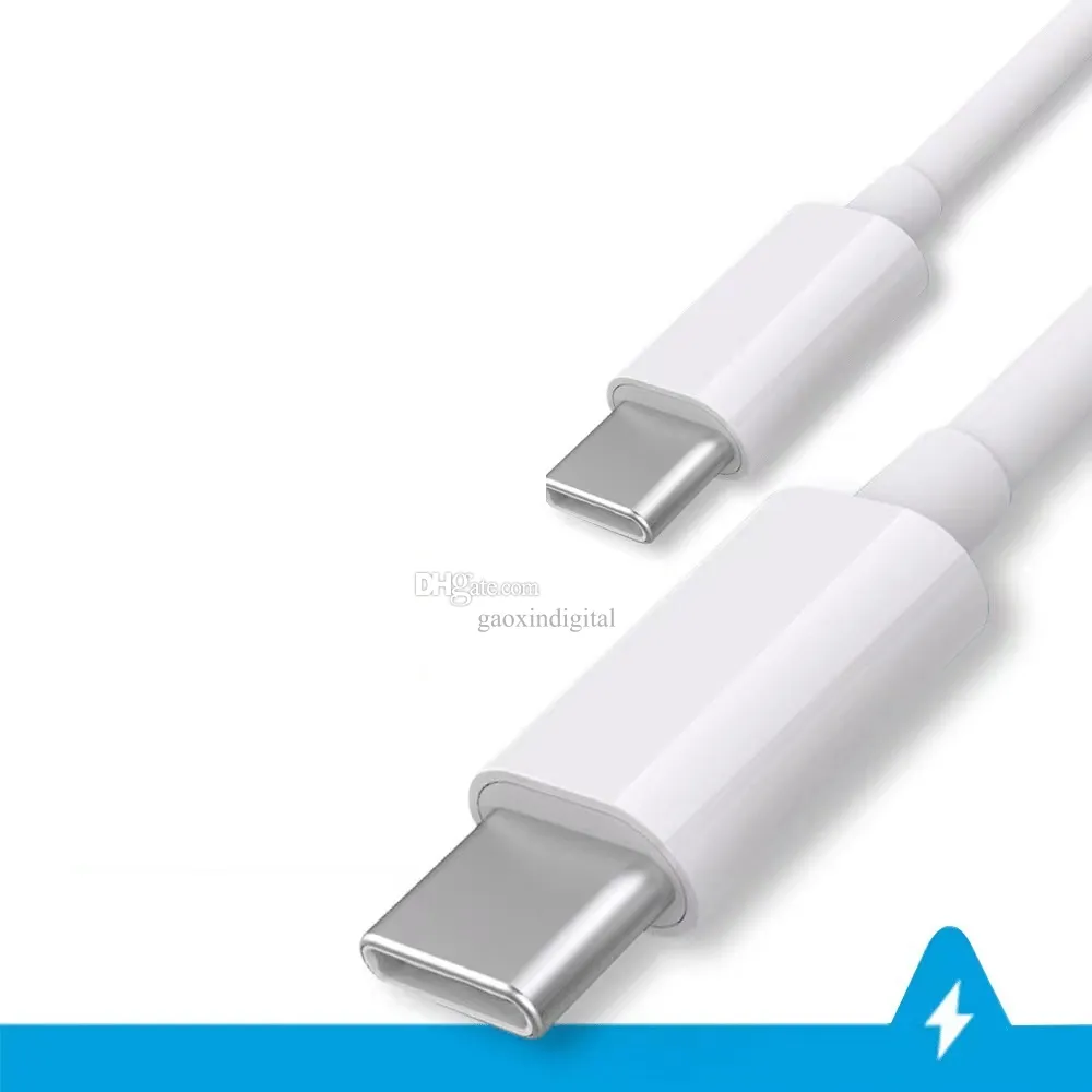 PD FAST CABAL USB C till USB Typ C -laddningsladdningskablar för telefon 15 Samsung Xiaomi Huawei