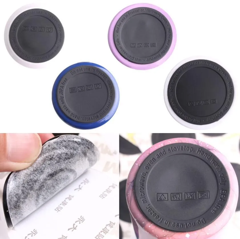 Antislip Cup Mat Silicone Coaster Round Bumpers Rubber Bottom Waterproof Heat Resistant For 20oz Tumbler 0406