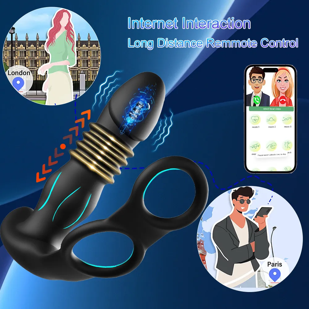 Thrusting Prostate Massager Vibrator For Men ... From Tubi07, $17.8