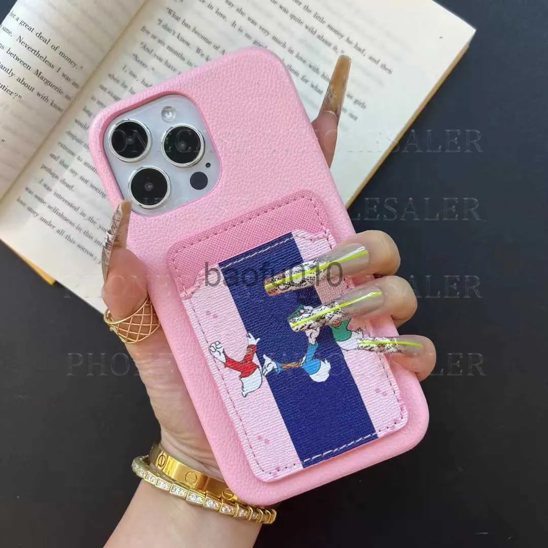 Cell Phone Cases Beautiful iPhone Cases 15 Ultra 14 Pro Max Luxury Brand 2G Card Phone Case for 15promax 14promax 13promax 15pro 14pro 13pro 13 12pro 12 11 X Xs 7 8 Purse wi