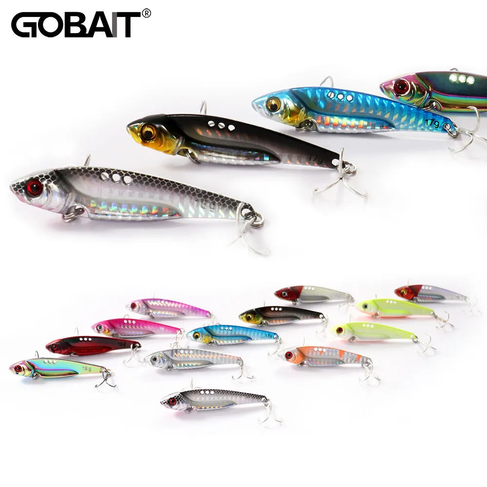 Baits Lures VIB Fishing Lure 718g Blade Metal Sinking Spinner Vibration Bait Swimbait Pesca for Bass Pike Perch Crankbait Tackle 230911