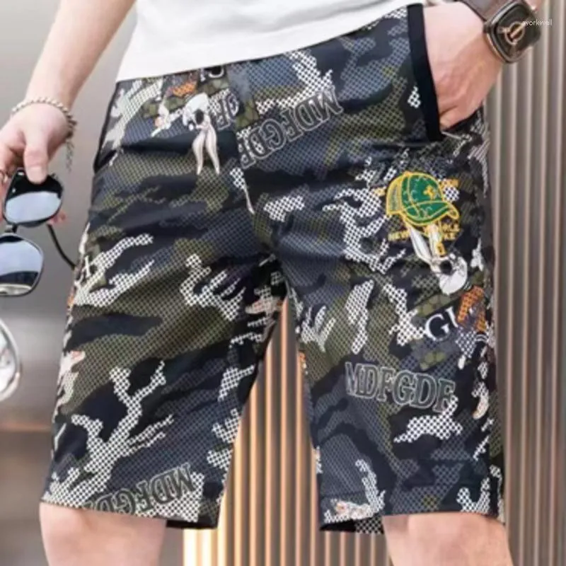 Artistic Camouflage Print Mens Summer Bermuda Shorts Men Casual Musculation  Homme Hombre From Workwell, $28.51