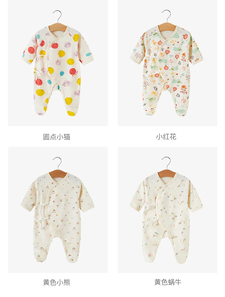 DHgate Wholesale Newborn Baby Clothes Spring and Autumn Pure Cotton Onesies 2018 Baby Kids Maternity