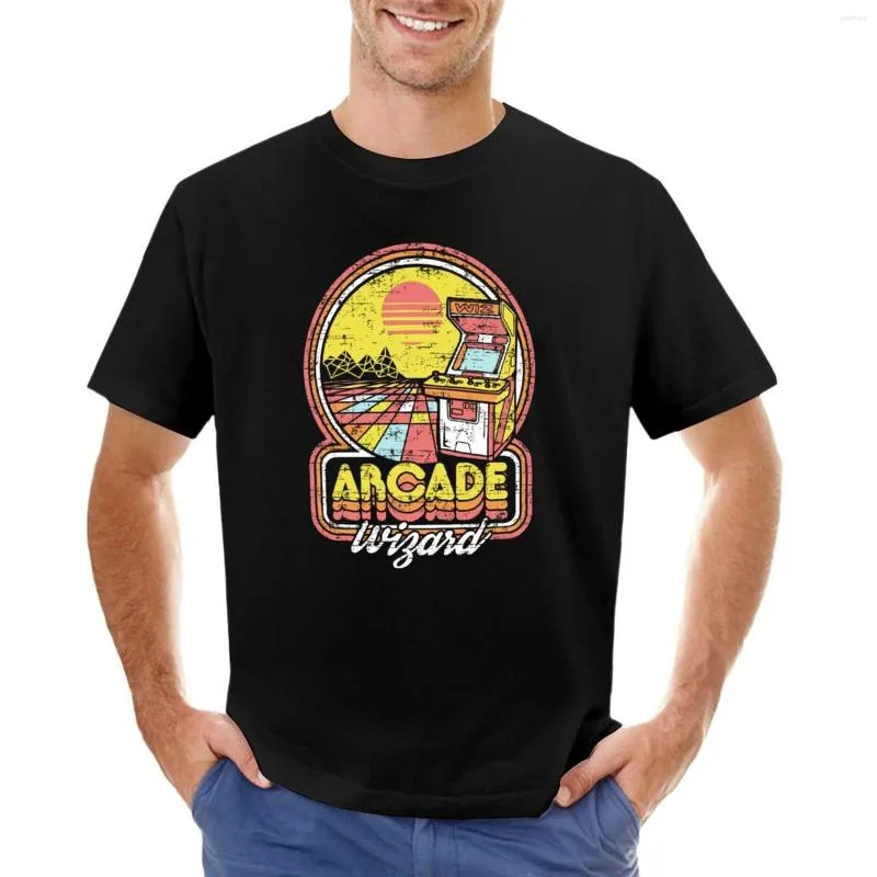 Männer Polos Arcade Wizard T-Shirt Edition T Shirt Sport Fan T-shirts Koreanische Mode Männer Kleidung