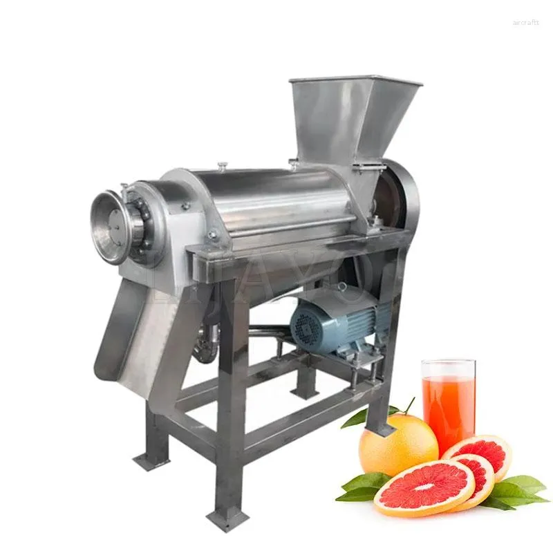 Juicers Spiral Screw Blueberry Fruit Garlic Ginger Apple Juice Making Machine Extractor Watermelon Juicer With Breaker