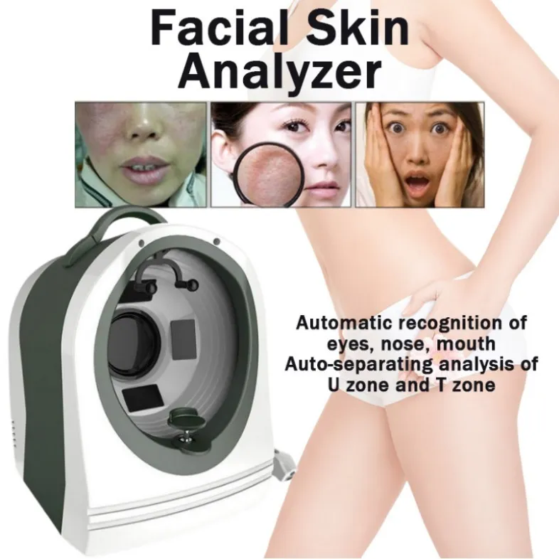 Annan skönhetsutrustning Detektor Skinanalysator Digital fukt 10 Mega Pixel för Diagnos System Beauty Salon Spa Använd