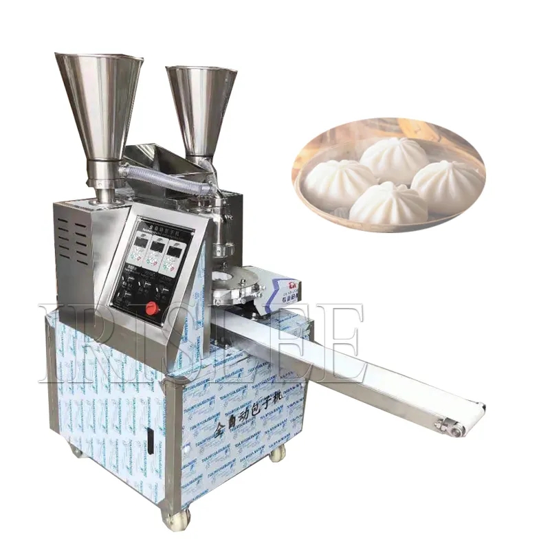 Good Quality Automatic Momo Dumpling Maker Steam Stuffing Bun Bao Baozi Making Machine Stainless Steel