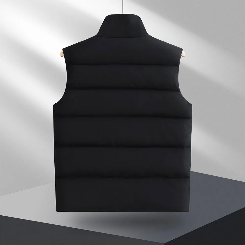 Gilet imbottito da uomo gilet da uomo gilet di design gilet weste materiale piuma sciolto piumino canotta coppia casual piumino designer gilet in pelle da motociclista stand