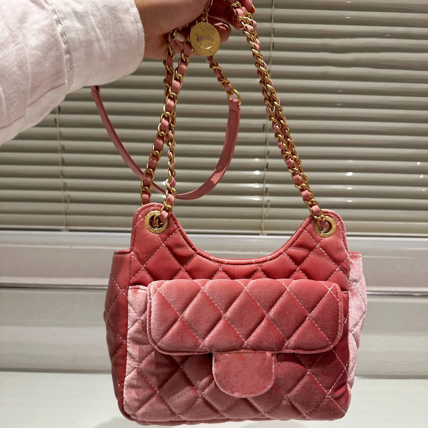 Stylish Leather Horn Crossbody Bag