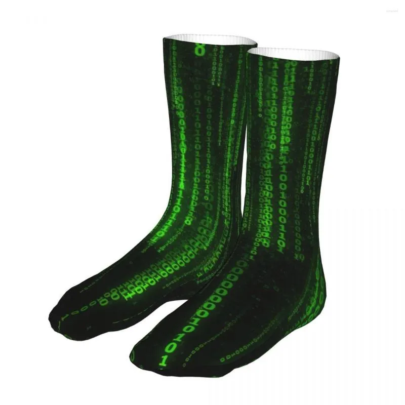 Chaussettes à Compression Hacker Code pour hommes et femmes, chaussettes de sport, 2023