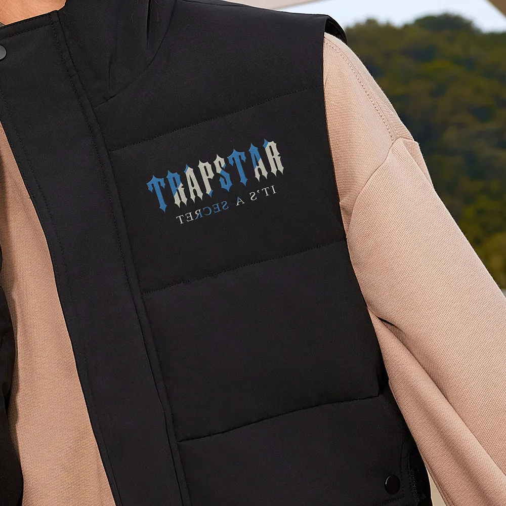 Vêtements d'extérieur Trapstar Vestes Loisirs Manteaux chauds de luxe Hommes Femmes Down Designer Badges brodés Vestes d'hiver Manteau sans manches Grande taille