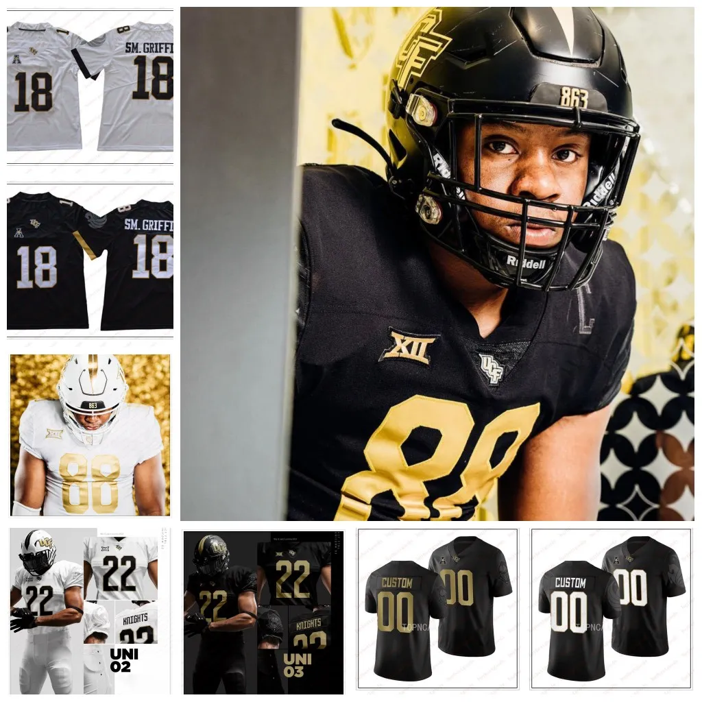 2024 Custom UCF Knights Jerseys Xavier Williams, Gunnar Smith, Fred