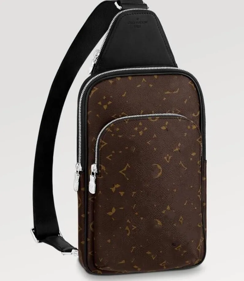 Designer Leather Avenue Sling Bag For Men High Quality Shoulder Purse With Cross Body Chest Bag Strap Wallet And Message Handbag Features From Wanderfulbag 25.9 DHgate.Com