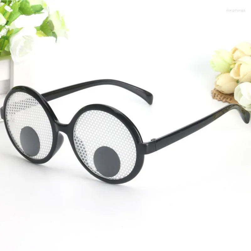 Sunglasses Frames Funny Googly Eyes Goggles Shaking Party Glasses Toys For Cosplay Costume Props Halloween Decoration